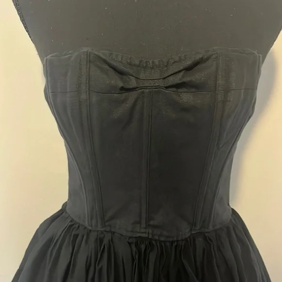 Black Corset Dress - Picture 3 of 8